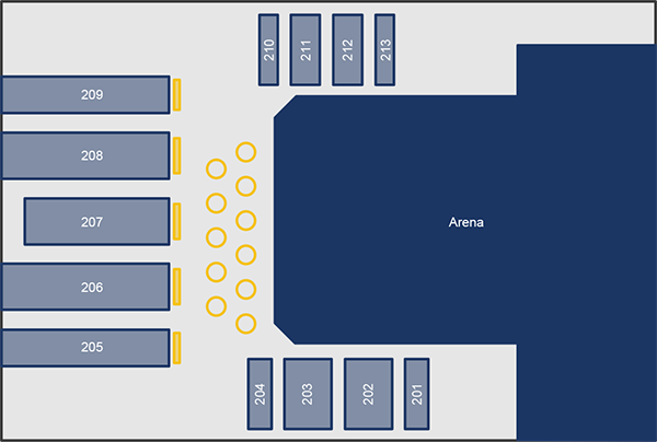 Bridgeview Center Seating Chart