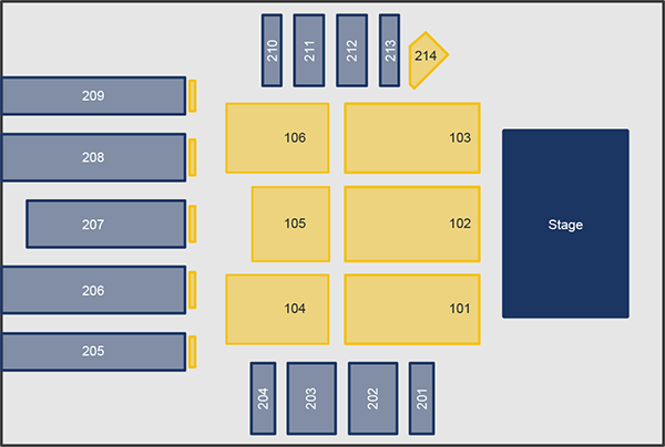 Seating Charts - Bridge View Center - Ottumwa, Iowa