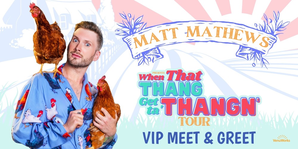 Matt Mathews VIP Meet & Greet Bridge View Center Ottumwa, Iowa